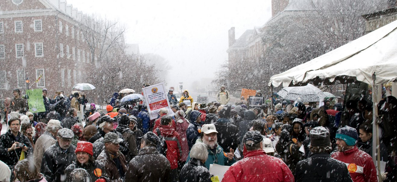 Rally for Global Warming Solutions Act