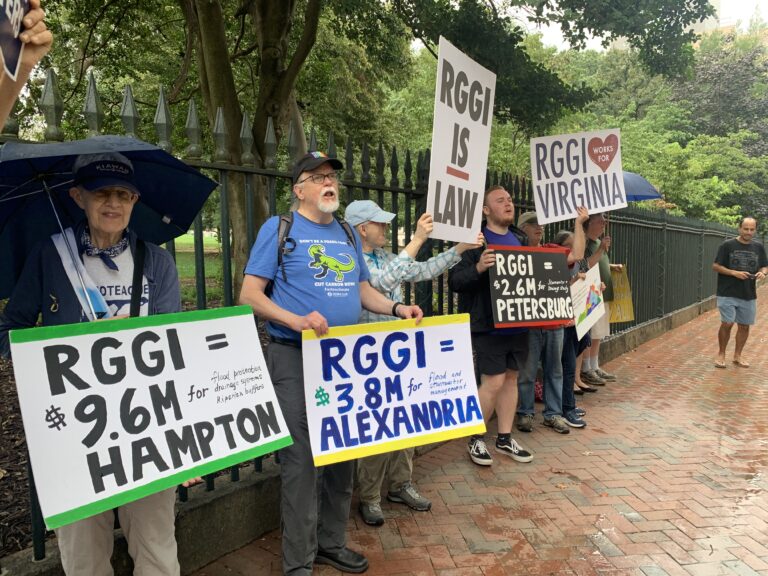 Activists Across Virginia Rally Against Gov. Youngkin’s Repeal of Popular RGGI Program