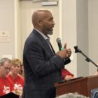 Delegate Mike Jones speaking at the Chesterfield Gas Plant hearing 9/8/25